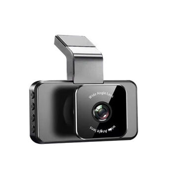 小米手机通用2022新款行车记录仪超高清前后双录免安装行驶免走线超清/车前录制3英寸+64G+	